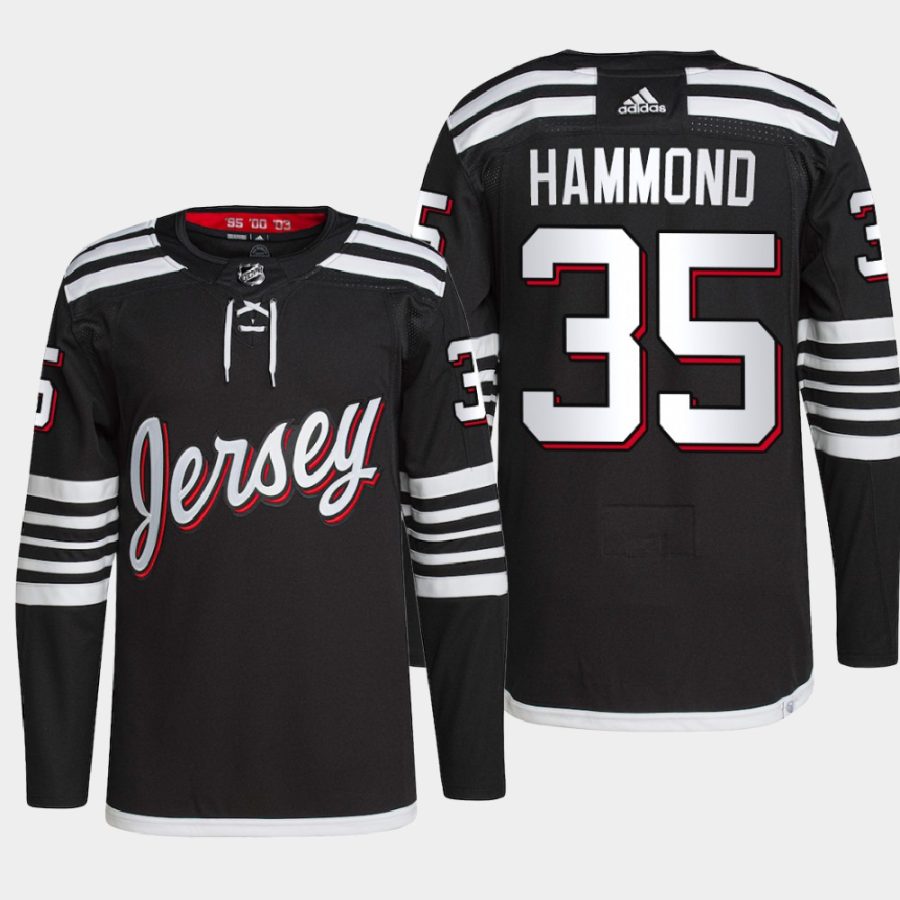 men devils andrew hammond 2022 primegreen authentic pro alternate black jersey