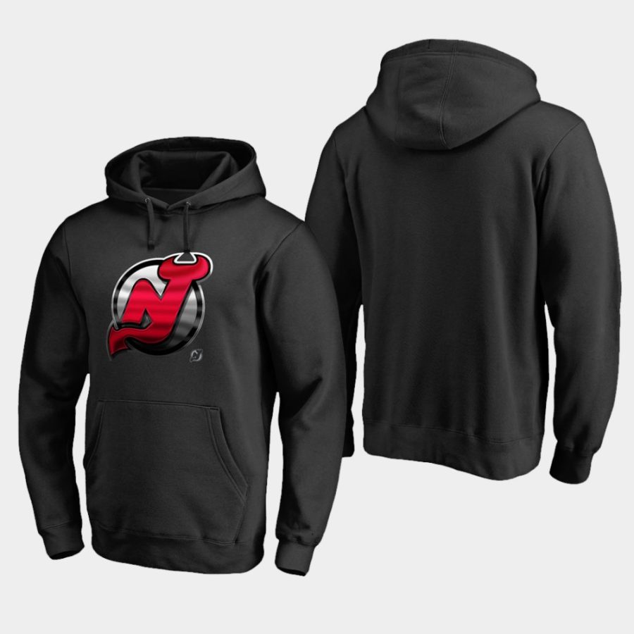 men devils black midnight mascot primary hoodie