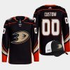 men ducks custom first round pick 2022 nhl draft black jersey