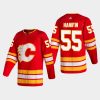 men flames noah hanifin 2020 21 authentic home red jersey