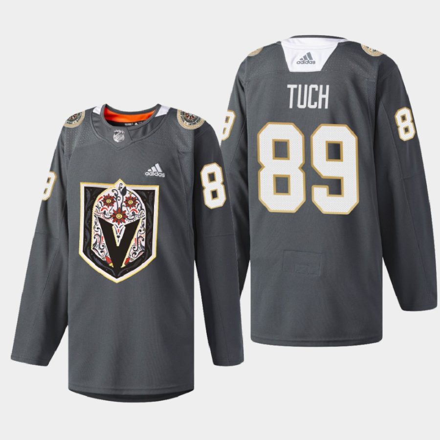 men golden knights alex tuch latino heritage night black jersey