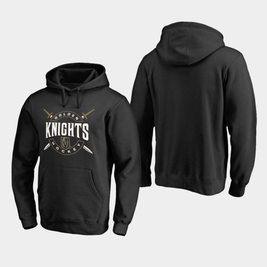 men golden knights black hometown collection battle ready hoodie