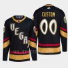 men golden knights custom 2022 primegreen authentic reverse retro 2.0 black jersey