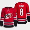 men hurricanes brent burns 2022 home primegreen authentic red jersey