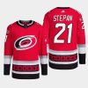 men hurricanes derek stepan home authentic red jersey