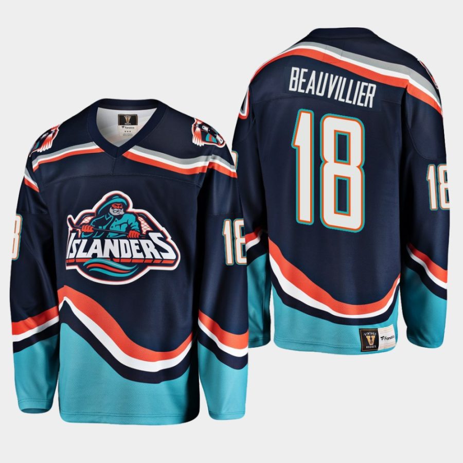 men islanders anthony beauvillier heritage premier player jersey