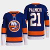 men islanders kyle palmieri 2022 primegreen authentic pro home royal jersey