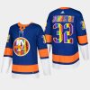 men islanders ross johnston hockeyisforeveryone pride night 2022 royal jersey