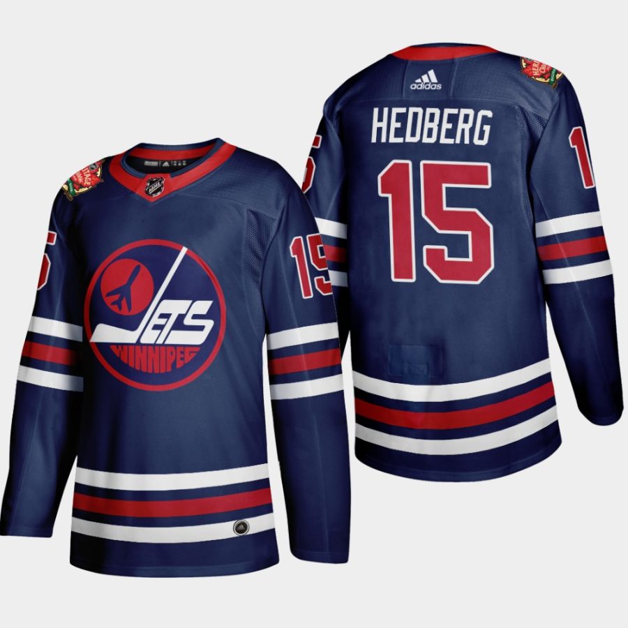 men jets anders hedberg 2019 heritage classic wha jersey