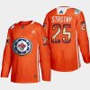 men jets paul stastny indigenous warmup 2022 wasac night orange jersey