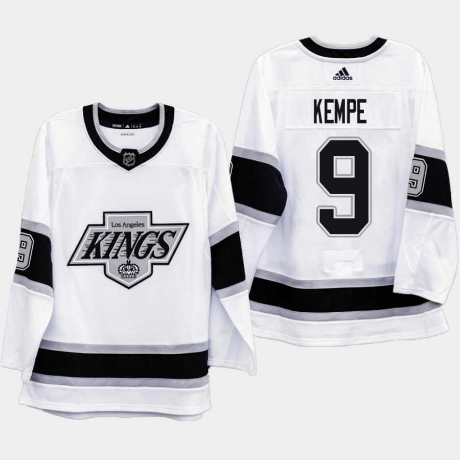 men kings adrian kempe 2019 20 season heritage 90s era jersey white