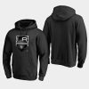 men kings black midnight mascot primary hoodie