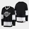 men kings heritage premier breakaway blank black jersey