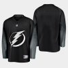 men lightning alternate breakaway black jersey