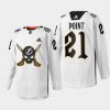 men lightning brayden point skull logo gasparilla inspired 2023 white jersey