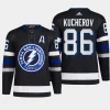 men lightning nikita kucherov 2023 24 primegreen authentic alternate black jersey