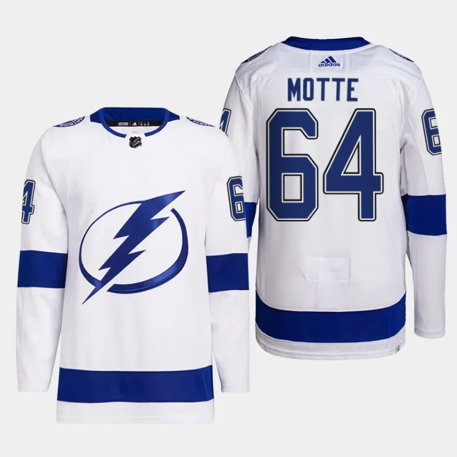 men lightning tyler motte primegreen away authentic pro white jersey