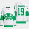 men maple leafs calle jarnkrok primegreen authentic 2024 st. patricks alternate white jersey