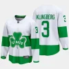 men maple leafs john klingberg 2024 st. patricks alternate premier jersey white