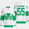 men maple leafs mark giordano primegreen authentic 2024 st. patricks alternate white jersey