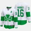 men maple leafs mitch marner 2024 st. patricks alternate premier jersey white