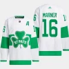 men maple leafs mitch marner primegreen authentic 2024 st. patricks alternate white jersey