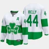 men maple leafs morgan rielly 2024 st. patricks alternate premier jersey white