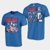 men new york rangers 2021 calendar collcetion blue t shirt