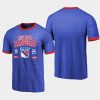 men new york rangers buzzer beater ringer blue ringer t shirt