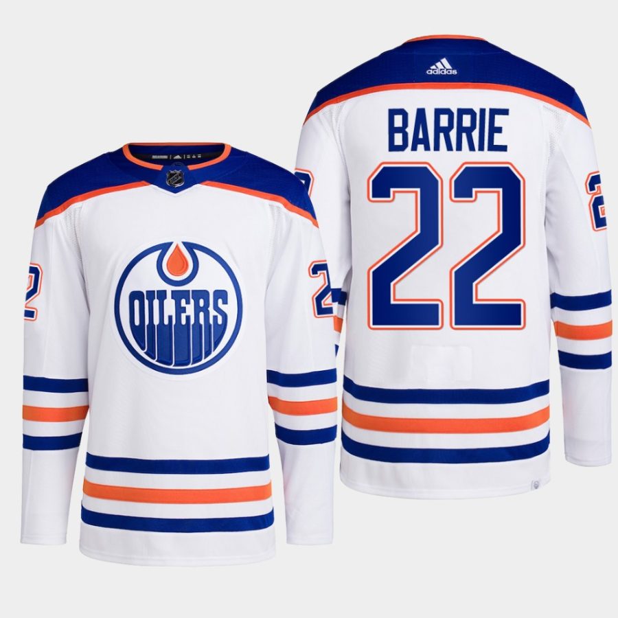 men oilers tyson barrie 2022 23 away primegreen authentic white jersey