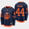 men oilers zack kassian 2019 20 season alternate premier breakaway fanatics jersey navy