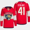 men panthers anthony stolarz primegreen home authentic pro red jersey