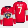 men panthers dmitry kulikov primegreen home authentic pro red jersey