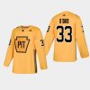 men penguins alex dorio 2021 authentic practice yellow jersey