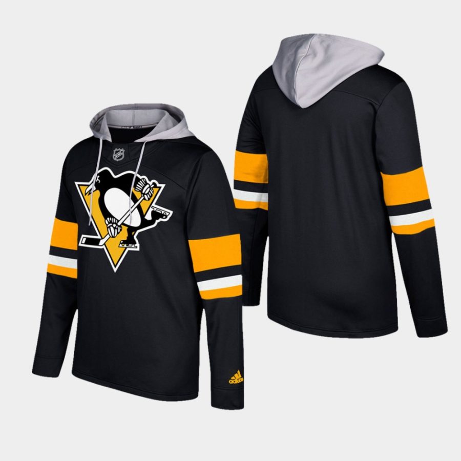 men penguins black pullover adidas silver jersey hoodie 0a