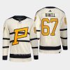 men penguins rickard rakell primegreen 2023 winter classic cream jersey