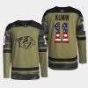 men predators luke kunin practice military appreciation 2022 camo jersey