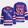 men rangers mika zibanejad 1979 hockey team classics royal jersey