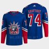 men rangers vitali kravtsov 2022 authentic primegreen reverse retro 2.0 blue jersey