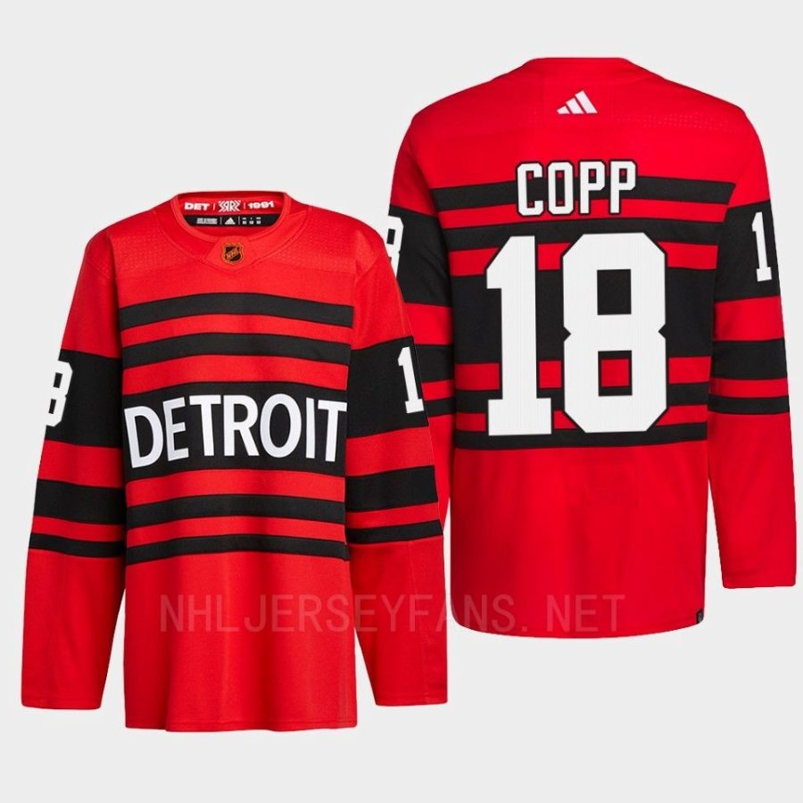 men red wings andrew copp 2022 authentic pro reverse retro 2.0 red jersey