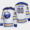 men sabres custom 2020 21 away authentic jersey white