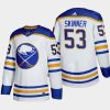 men sabres jeff skinner 2020 21 away authentic jersey white