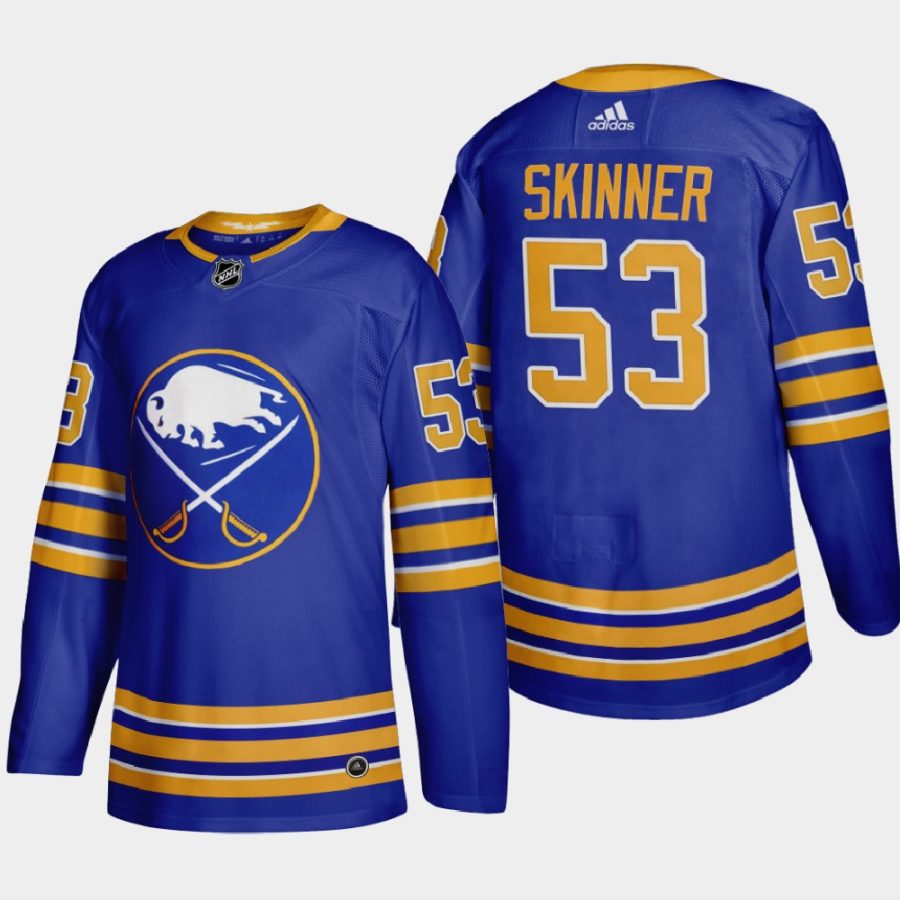 men sabres jeff skinner 2020 21 home authentic jersey royal blue