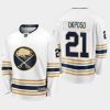 men sabres kyle okposo 2019 20 season 50th season premier breakaway fanatics jersey white