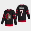 men senators brady tkachuk 2020 21 2d home authentic pro black jersey