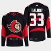 men senators cam talbot 2022 breakaway special edition 2.0 retro black jersey