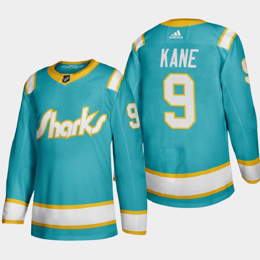 men sharks evander kane 2020 21 authentic player california golden seals throwback jersey teal