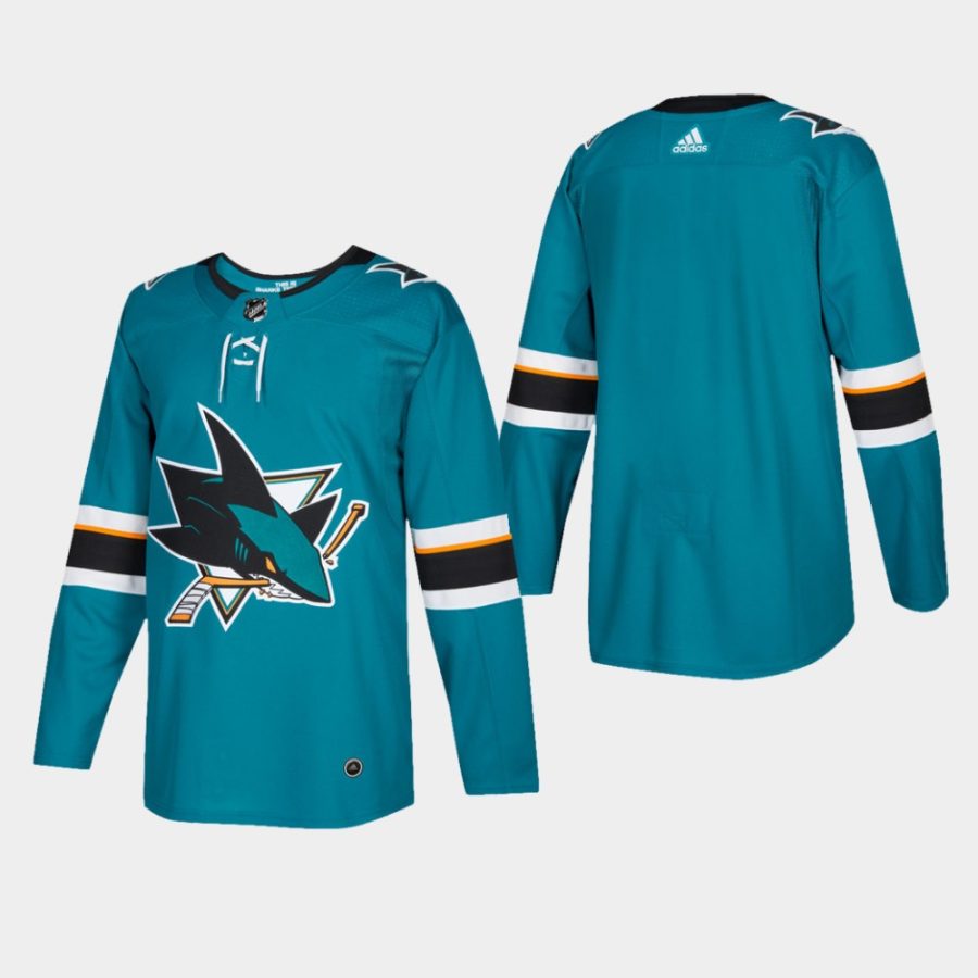 men sharks home authentic blank jersey