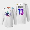 men sharks nick bonino hockeyisforeveryone pride night 2022 white jersey