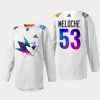 men sharks nicolas meloche hockeyisforeveryone pride night 2022 white jersey